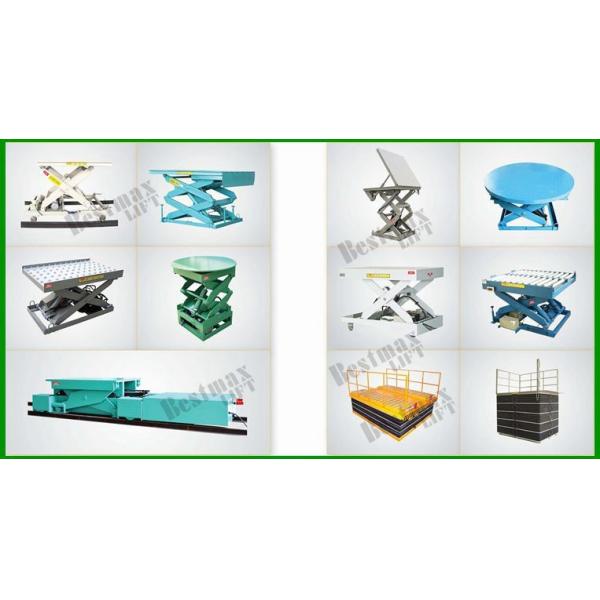 Stationary Hydraulic Lift Platform Scissor Lift For Loading 5 Tons Cargo