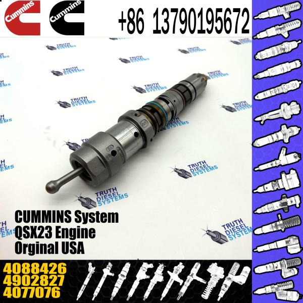 Camión tractor excavadora motor diesel repuesto QSK23 QSK60 QSK19 inyector de combustible 4902827 4077076 4062090 4088426