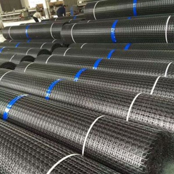 Load Bearing Polypropylene Geogrid 25mm 50mm Airport Parking Biaxial Geogrid