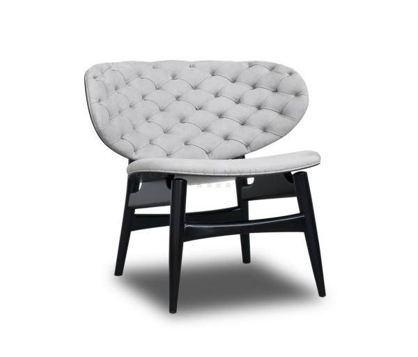 Custom Made Eco Friendly Wood And Fabric Dining Chairs For Cafes / Bar / Meeting Room