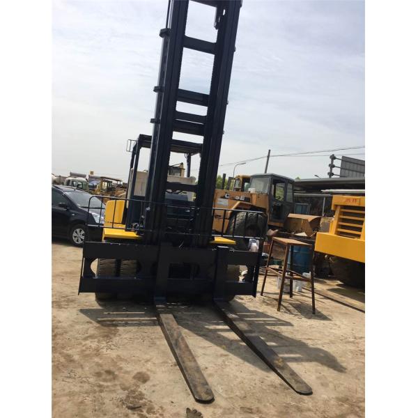 Hot Sale Used Komatsu 10T Forklift ISUZU engine with Original Paint