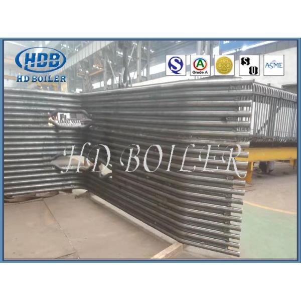 Painel de parede da água do aço carbono, superfície de gravação da parede da membrana da caldeira