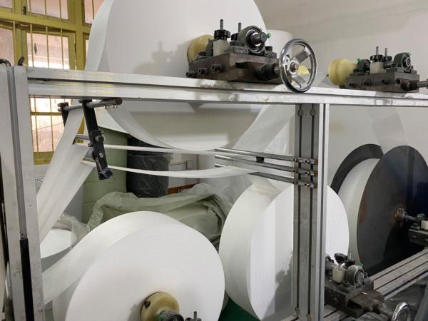 Mascaras de proteção contra poeira normalizadas EN149 FFP2 para uso industrial