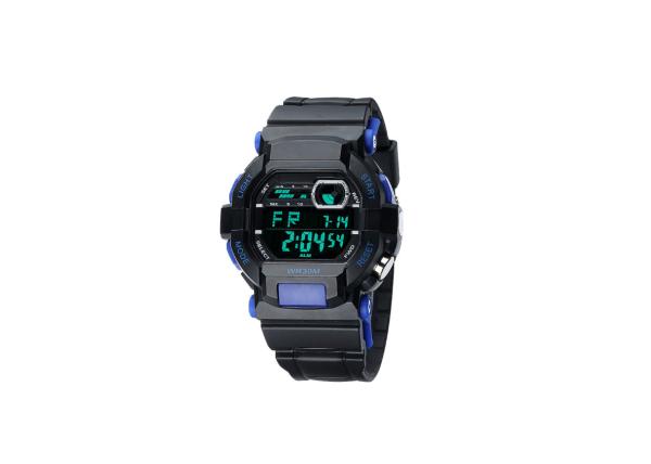 Sports Style Electronic Children'S Digital Watch 30M Water Resistant SS Back Cover