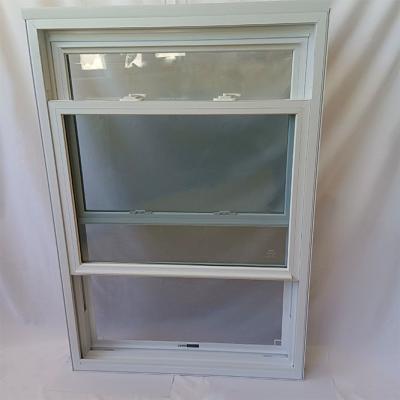 Glass Double Glazed Sash Windows Vinyl Double Hung Vertical Sliding Windows