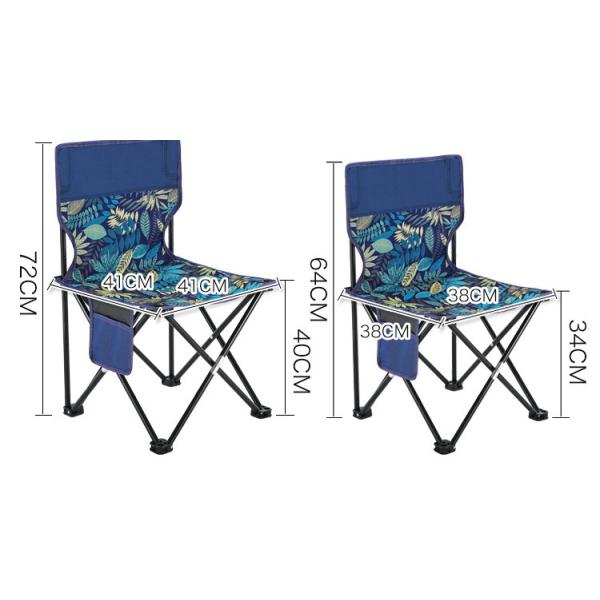 Fixed Rotary Design Lightweight Aluminum Picnic Beach Chair for Outdoor Camping Single