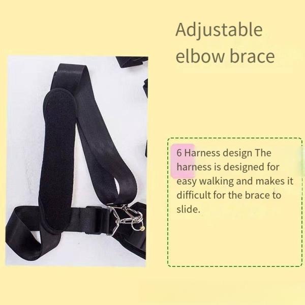 Lightweight Flat Noodles Adjustable Elbow Joint Fixation Brace for Effective Support