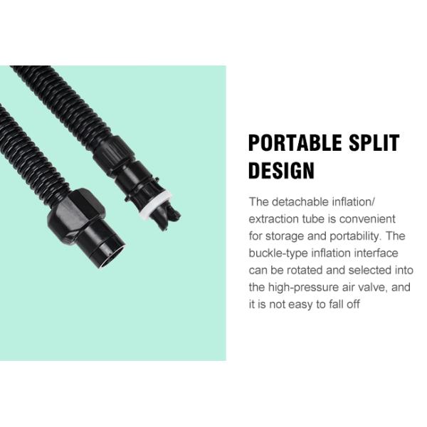 Portable Electric Air Pump for Marine Inflatables Green Lakes Rivers Occasion Powerful