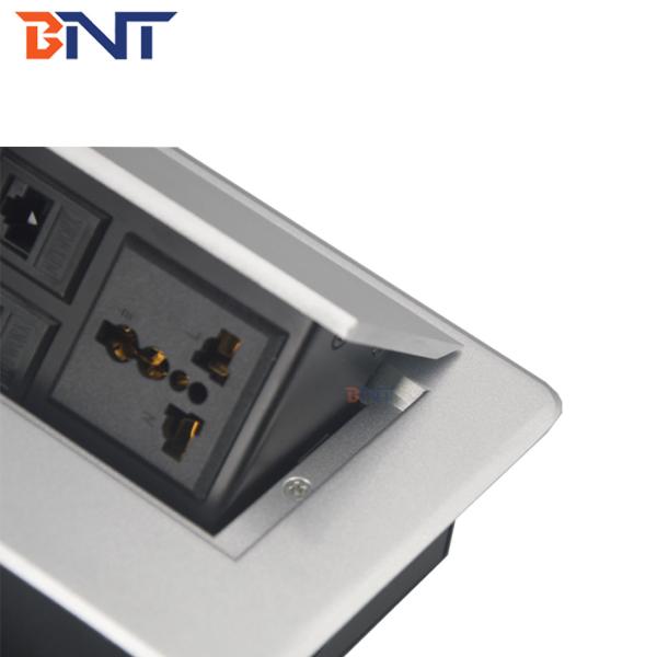 Muti-media conference table used pop up smart plug socket with usb