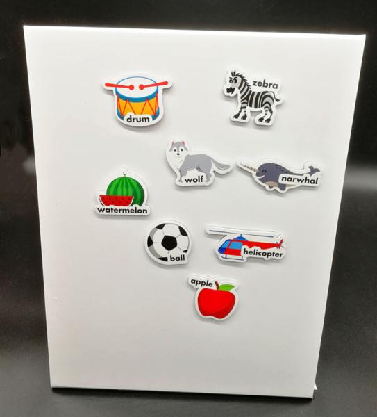 O Tabletop magnético seca o Erase Whiteboard 15,75 X12” para a pintura das crianças
