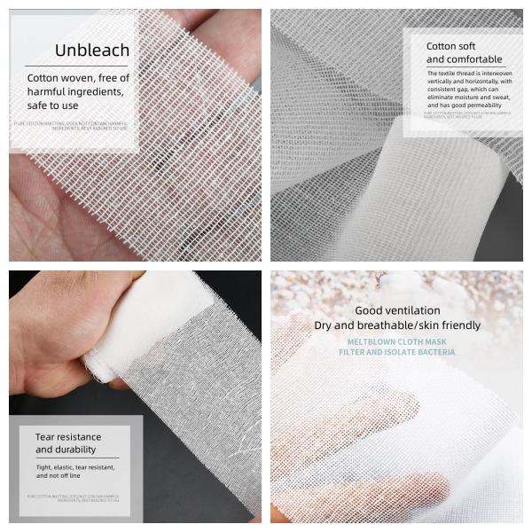 Марля 10 потребляемых веществ пакета Rolls/медицинская перевязывает крен 4.8cm*6m