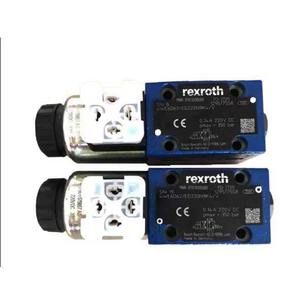 Casting Rexroth Solenoid Valve 4WE6EB6X/SG24N9K4 4WE6G6X/SG24N9K4 4WE10D3X/CG24N9K4