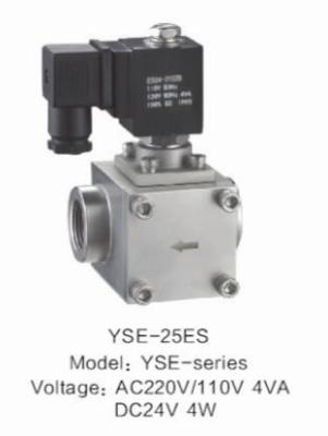 High Pressure Pilot Low Power Solenoid Valve , Low Voltage Solenoid Water Valve