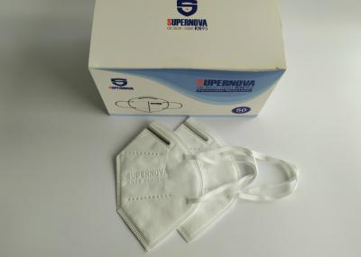 Earloop Pleated Disposable Folding Face Mask High Filtering Rate Soft Breathable