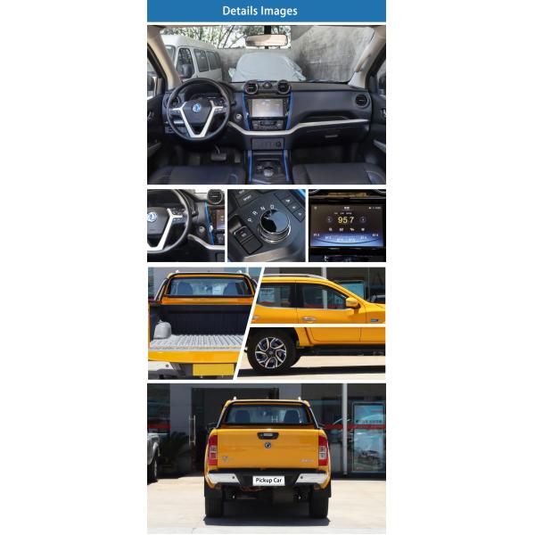 Чистые электрические пикапы 5 мест Устойчивый универсальный дизайн