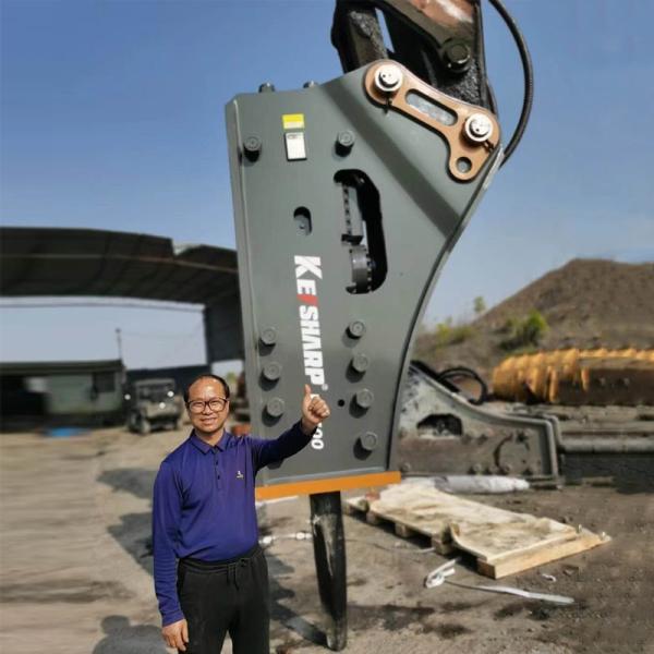 Customized Side Type Hydraulic Breaker Wear Resistant Hydraulic Crushing Breaker