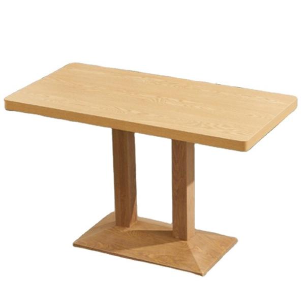 Wooden Dining Table in Modern Design for Customized Color Restaurant Furniture
