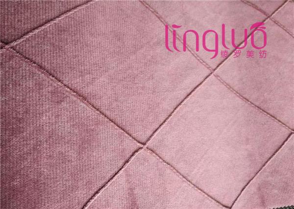 Super Soft Jacquard Upholstery Fabric Classical Concise Style