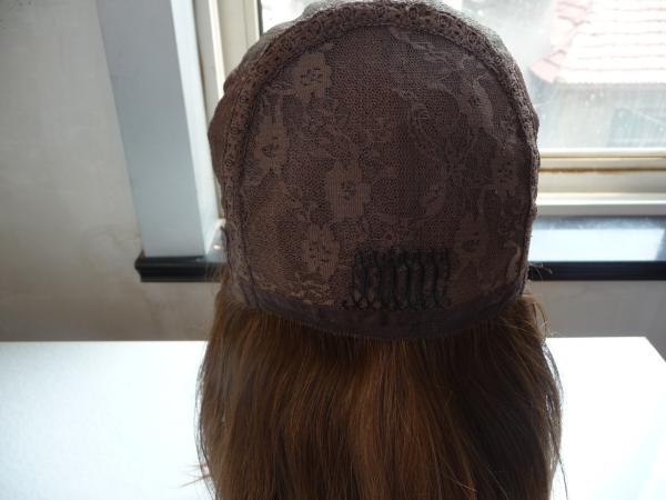 12-24 pouces Full Lace Perruque réglable Full Perruques personnalisées Cheveux humains