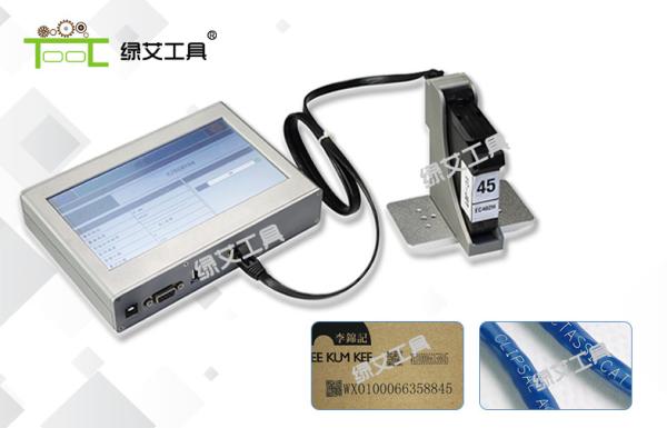 Continuous Industrial Inkjet Printer For Production Line Simple Installation-Windows fonts, TrueType fonts, pictures