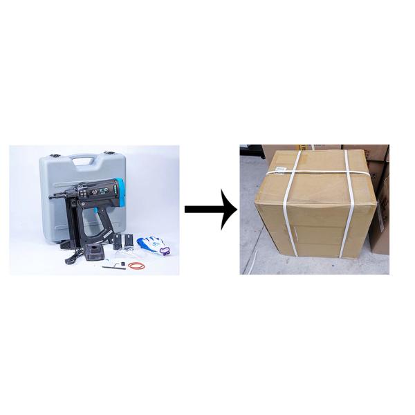 Lightweight Steel Gas Actuated Fastening Tool for Quick and Easy Concrete Nailing