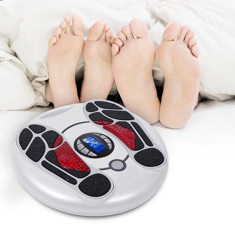 Electronic Tense Infrared Reflexology Rolling Foot Massager With Remote Control