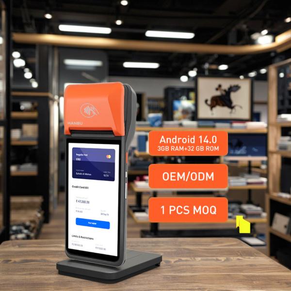 FBI Certified / STQC Certified Fingerprint POS Terminal GPS POS Terminal With Biometric