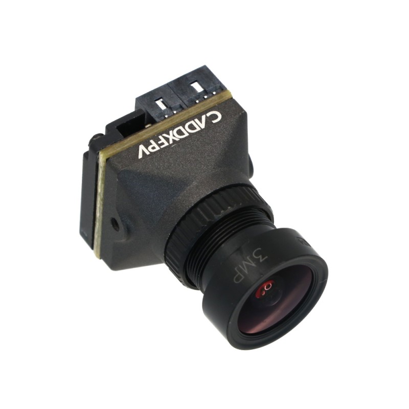 Caddx Ratel Pro 1500TVL BSI Sensor PAL/NTSC 2.8mm Ultra Light FOVD / CMOS FPV Starlight Night Vision Camera -Black
