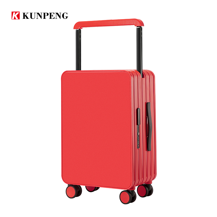 Luxury Unisex Customizable Hard Shell Carry-On Suit Case Wide Pull Rod Universal Spinner Wheel TSA Lock Durable PC Popular
