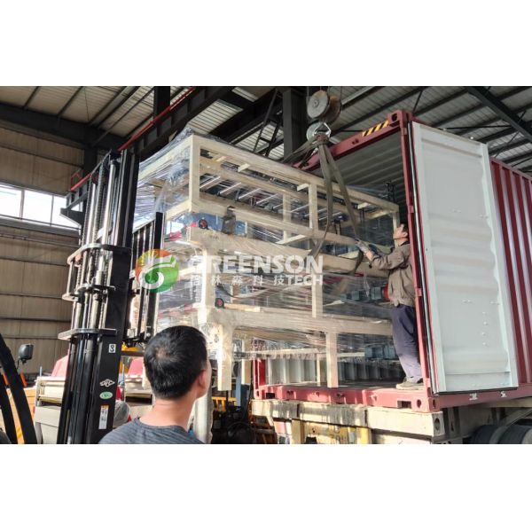 PLC Controlled Fully Automatic Lamination Machine for 2x2 PVC Gypsum Ceiling Tiles with 15m/min Speed