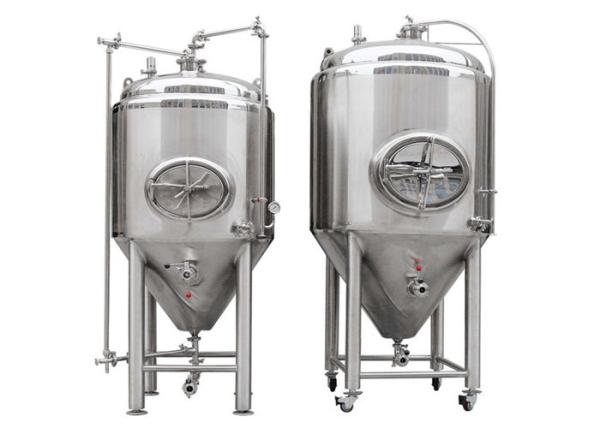 300L SS304 / 316 Conical Beer Fermenter Equipment Of Making Craft Beer