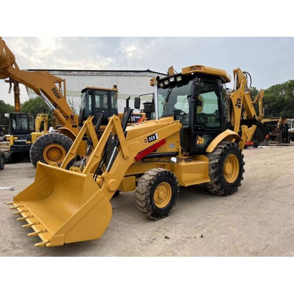 High Operating Efficiency 20 Ton Used Backhoe Loader JCB 3CX Japan Original Paint