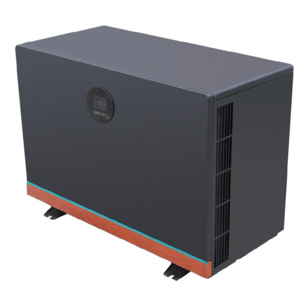 Baixo carbono da BOBINA alta preta da caldeira da bomba de calor do inversor da piscina 13KW
