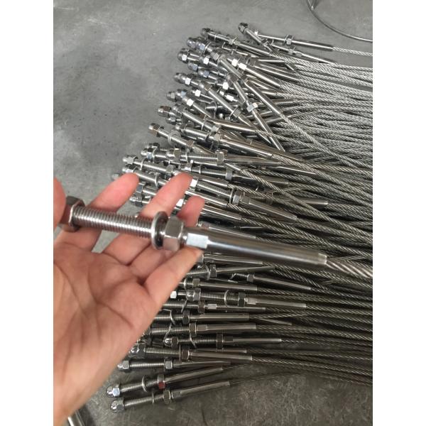 Special Use Stainless Steel 304/316 Fence Mesh For Animal Cage House / Zoo