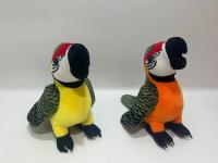 Juguetes llenos de loro de dos tonos de 22 cm para niños Juguetes llenos de algodón de PP