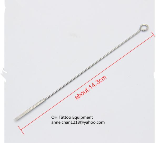 Single Round Liner Tattoo Needles Disposable Tattoo Needles 316L Stainless Steel CE Certificated