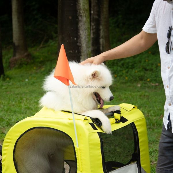Foldable Utility Baby Kids Bicycle Parts Pet Carrier Trailer ABS Material
