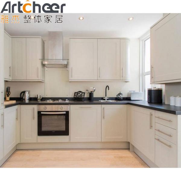 Традиционный корейский роскошный пластиковый кухонный шкаф с A для вашей кухонной мебели