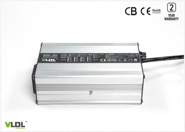 Automatic 48V 3A Li Battery Charger , Lithium Battery Smart Charger For LiFePO4 LiMO2 Batteries