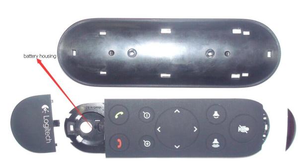Silicone Overmolded Remote Control Keypad with Plastic Base