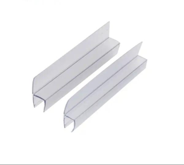 PVC Waterproof Rubber Sliding Glass Seal Strip for Frameless Clear Bottom Shower Door