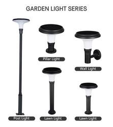 Waterproof Solar Light 3.2v 1500lm Optically Controlled Led Solar Garden Lamp