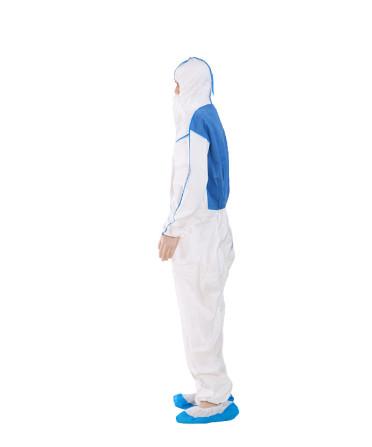 Antibacterial Disposable Sterile Coveralls Medical Body Suit ISO Approved