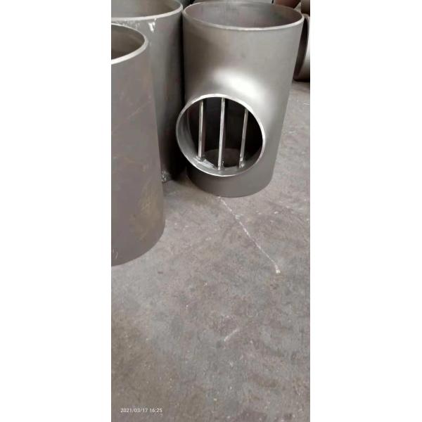 Big Size 52 Inch Sch 120 Asme B Standard Barbed Reducing Tee High Pressure