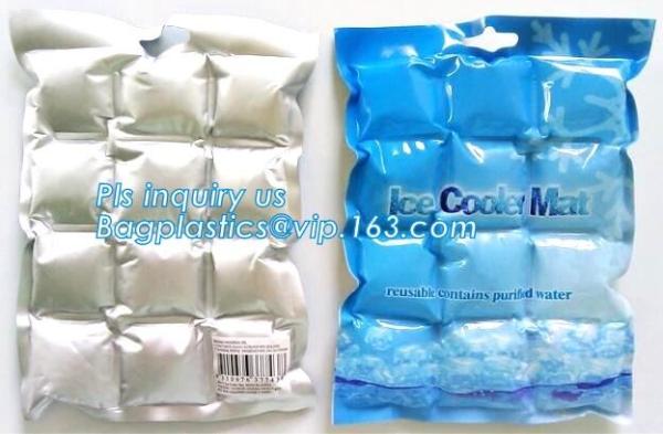Sports Medicine Ice Bags, Flexible Ice Pack, Easy Seal Ice Cube Bags, Cool Bags & Ice Packs, First Aid Ice Pack, bagease