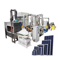 Revolucione o seu processo de reciclagem de painéis solares com a nossa planta de separação portátil