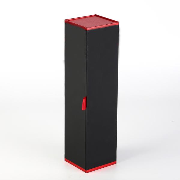 Твердое складное шампанское бутылки духа упаковывая магнитную коробку