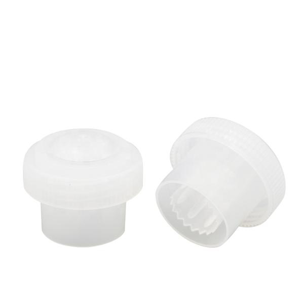 Hot Sale 28mm 30mm Juice Powder Dispenser Bottle Cap Easy Pulling Screw Cap for Beverage & Mineral Water Bottles