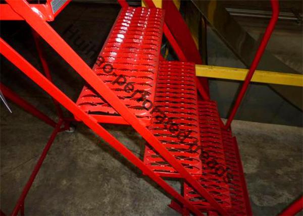 Galvanized Steel Metal Grtp Strut Grating For Floors , Stair Steps And Walkways