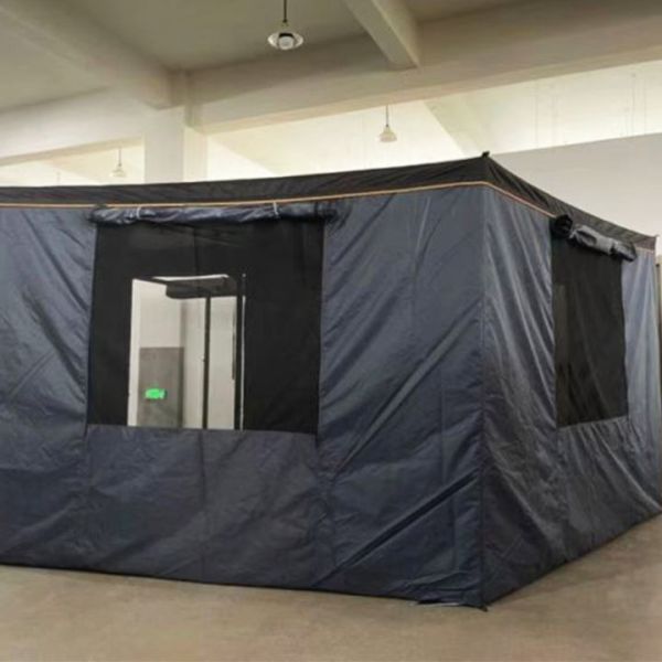 Factory Custom 4x4 Car Side 270 Degree Awning Outdoor Camping Tent with Annex Room-Cheap Good Price Free Standing